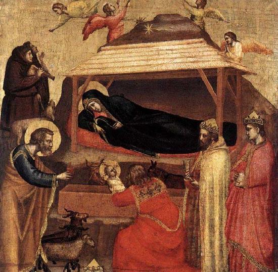 GIOTTO di Bondone The Epiphany oil painting image